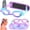 Mermaid-Purple, variant on Vvinca Kids Swim Goggles with Fabric Strap, Swimming Pool Goggles for Boys Age 3 6