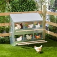 thumbnail image 4 of Brower Galvanized Steel 6 Hole 30 Bird Poultry Nest Chicken Brooding Box, 4 of 12