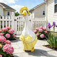 thumbnail image 6 of UALSRZL Porch Goose Outfits Set, 23in Porch Goose Bikini Outfits, Summer Hawaiian Style Geese Outfits for Patio Pool and Yard Outdoor Decor, Yellow, 6 of 7