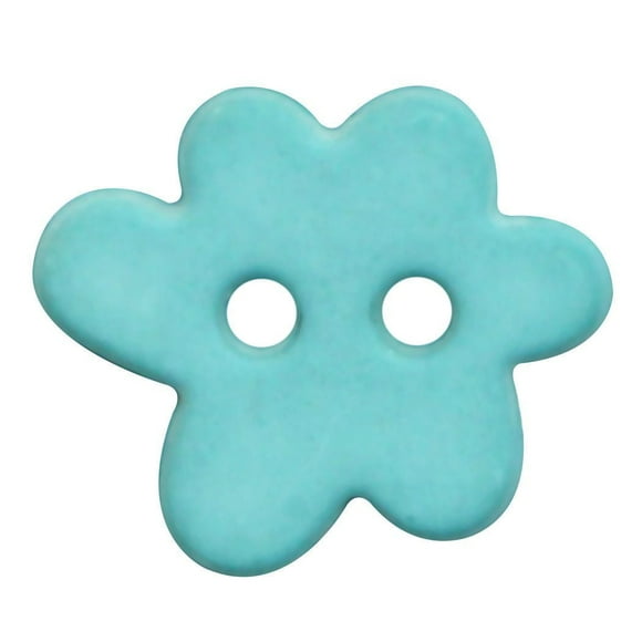La Vogue 2-Hole Aqua Button, 15 mm