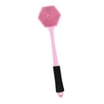 thumbnail image 1 of Esponja de baño de silicona con cerdas suaves y cuerpo ergonómico de doble cara y compacto. rosa, 1 of 9