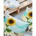 thumbnail image 2 of Farm Watercolor Sunflower Floral Outdoor Pillow Covers Set of 2, Decorative Waterproof Throw Pillow Case, You Are My Sunshine Cotton Linen Soft Cozy Cushion Pillowcases, 2 of 6