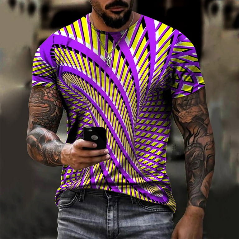 Fashion New 3D Hip Hop funny t shirts Summer Men Casual Street