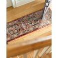 thumbnail image 5 of Unique Loom Utopia Collection Area Rug - Larissa (2' x 6' 1" Runner Terracotta/Blue), 5 of 7