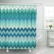 thumbnail image 1 of Cortina de Ducha Chevron ABPHQTO Azul 152x180 cm, 1 of 2