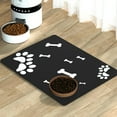 thumbnail image 2 of Tiberpet Dog Feeding Mat Absorbent Pad for Food and Water Bowls, Leak-Proof, Quick Drying, Washable, 2 of 8