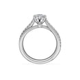 thumbnail image 3 of 2.20 T.C.W Marquise Cut (D/VVS1) Moissanite Latest Design Bridal Ring for Ladies in 14K White Gold Ring Size 9 by Diamond-Capitals, 3 of 8