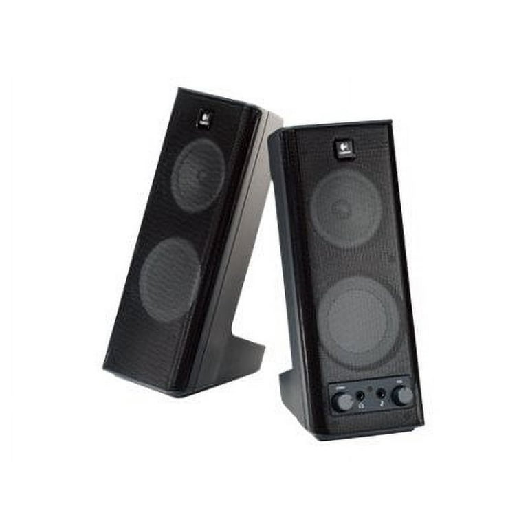 Logitech X-140 - Speakers - for PC - 5 Watt (total) - black