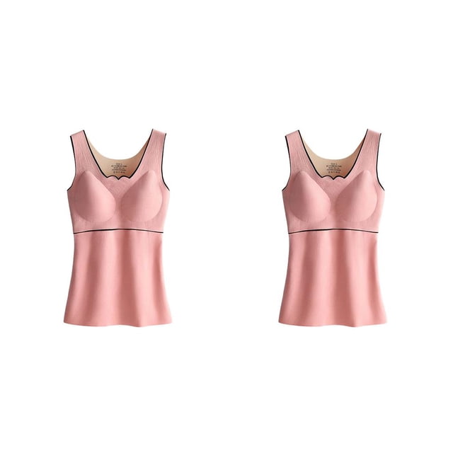 Qarigey Ropa interior térmica para niña, chaleco básico de fibra acrílica grueso de alta elasticidad para mantener el calor, Type7 NO7