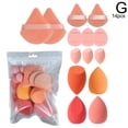 thumbnail image 1 of 14-Piece Makeup Egg Set, Super Soft Sponge Powder Puff, Delicate Makeup Egg, No Powder, Makeup Puff, Beauty Egg, 1 of 1