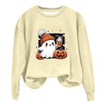 thumbnail image 4 of Sweatshirt for Women Halloween Bow Shirt Cute Pullover Tops, 4 of 4