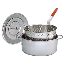 King Kooker Stainless Steel Deep Fry Pan With Lid