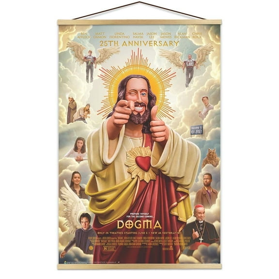Dogma Movie Poster - Officially Licensed - 24" x 36" with Poster Hanger Natural Color