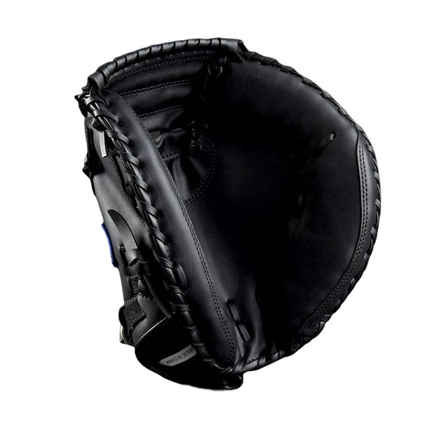 Guante de béisbol y sóftbol para principiantes, 12,5", color negro