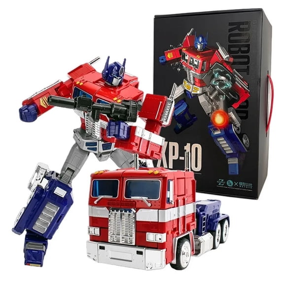 32cm Alloy Robot Optimus Prime Action Figure Collection Model Toys Boxed