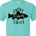thumbnail image 4 of Inktastic Lucky Fishing Shirt Fish T-Shirt, 4 of 5