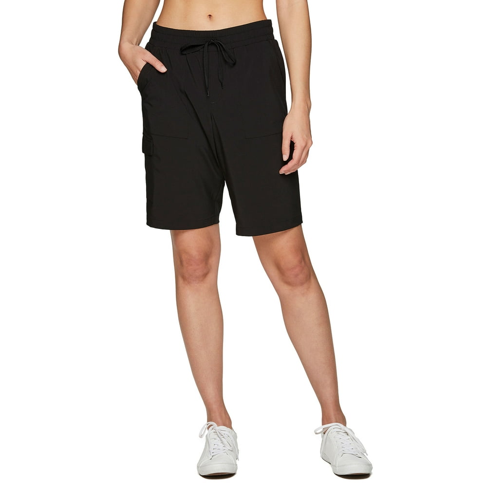 RBX RBX Active Women's Woven Cargo Bermuda Short With Pockets