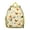 Yellow-34, variant on Big Eyes Owl Pattern Student Backpack – Snowy Owl Cartoon Print With Cute Night Artistic Design