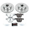 thumbnail image 3 of PowerStop Rear Z26 Street Warrior Carbon-Fiber Ceramic Brake Pad and Drilled and Slotted Rotor Kit Fits: BMW Select Models K7430-26, 3 of 9