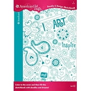 American Girl Crafts Doodle Design Sketchbook, Art - NEW - FREE SHIPPING