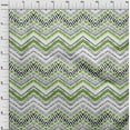 thumbnail image 4 of oneOone Cotton Flex Light Green Fabric Ikat Craft Projects Decor Fabric Printed By The Yard 40 Inch Wide, 4 of 5