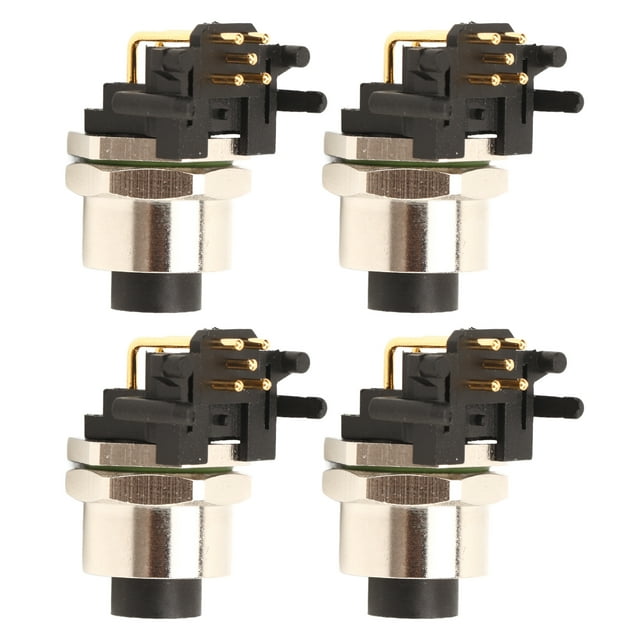 Aviation Connector, Aviation Socket Female 5Pin Multipurpose 4pcs For Boat For RV