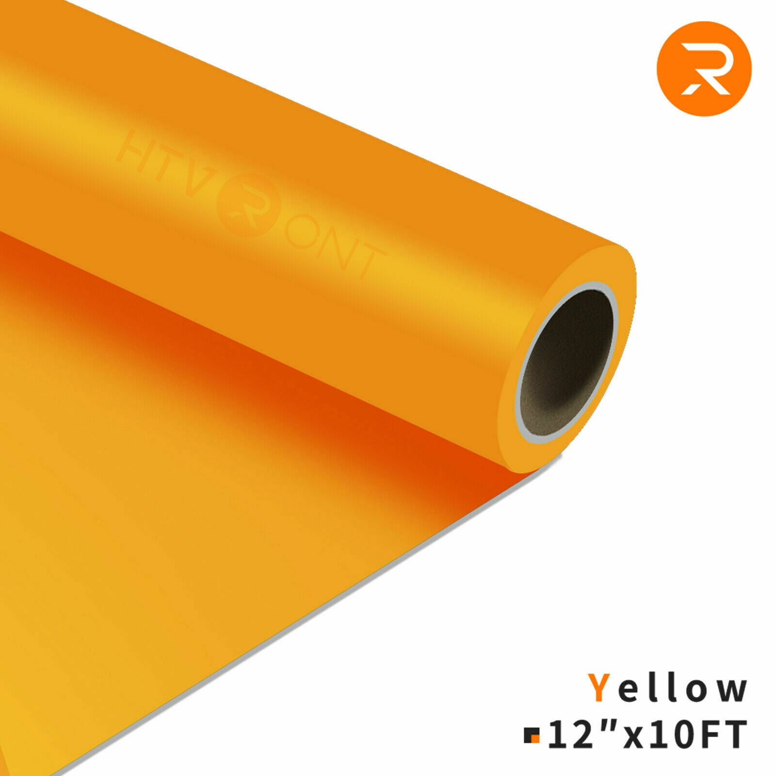  HTVRONT HTV Vinyl Rolls Heat Transfer Vinyl - 12 x 8ft Yellow  HTV Vinyl for Shirts, Iron on Vinyl for All Cutter Machine - Easy to Cut &  Weed for Heat