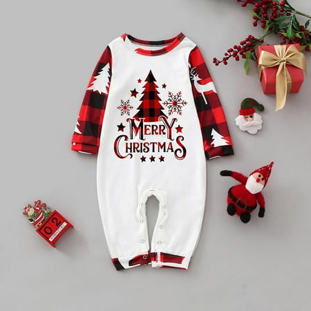 

Family Christmas Pajamas Matching Pajamas Holiday Sleepwear Sleepwear Parent-Child Pjs