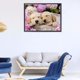 thumbnail image 2 of Cuadros Decorativos Cuadro de mosaico de taladro redondo completo de perro Animal DIY de pintura de diamante 5D (E1162) Ehuebsd Nuevos Originales, 2 of 9