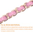 thumbnail image 4 of Unique Bargains Purse Chain Strap, 24' Purse Strap Shoulder Bag Replacement Strap, Pink&Gold, 4 of 6