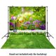 thumbnail image 1 of ABPHQTO Fondo de fotografía de 150x220cm, letrero de jardín de primavera, valla, flor, hierba, planta, fondo, sesión fotográfica, estudio fotográfico, 1 of 2