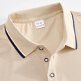 thumbnail image 7 of Kovlvoll Shirts for Men Button Lapel Collared Short Sleeve Mesh Casual Loose Summer Classic Basic Shirt, 7 of 7