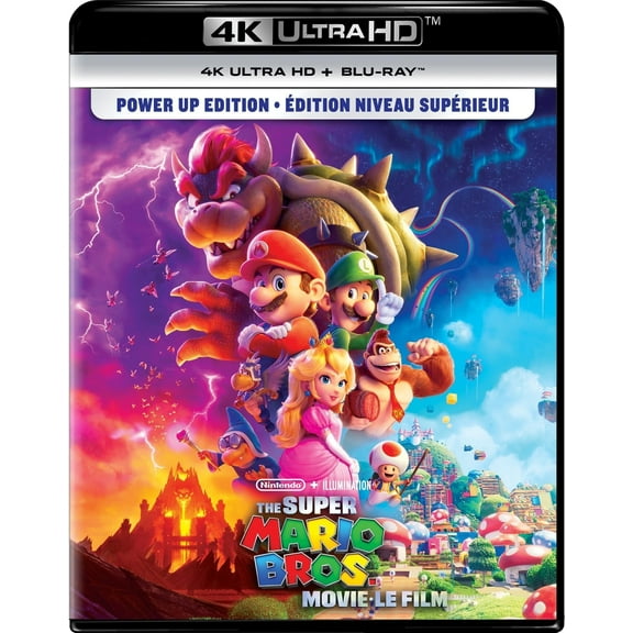 THE SUPER MARIO BROS. MOVIE - POWER UP EDITION [4K ULTRA HD   BLU-RAY]