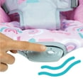 thumbnail image 5 of Bright Starts Pink Paradise Portable Baby Bouncer with Vibrations, Newborn, Unisex, 5 of 18