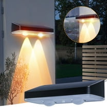 AZXY Solar Lights for Outside,Solar Landscape Lights,Decorative Solar Lights,Porch Wall Light Outdoor