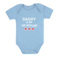 thumbnail image 1 of Tstars Girls Valentine's Day Love Daddy Is My Valentine Cute Infant Gift for Valentine's Day Gift Idea for Girl Outfit Baby Bodysuit, 1 of 7