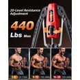 thumbnail image 3 of EAST MOUNT Twister Arm Exerciser, Adjustable Hydraulic Resistance 22–440 lbs, Arm Chest & Shoulder Strength Trainer for Home Workouts, Upper Body Muscle Builder, Fitness Training Equipment, 3 of 8