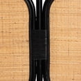 thumbnail image 4 of bali & pari Ramsey Modern Bohemian Two-Tone Black and Natural Brown Rattan King Size Standalone Headboard, 4 of 10