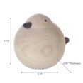 thumbnail image 2 of Natural Wooden Bird 3.73" - Set of 2, 2 of 3