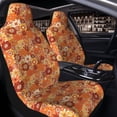 thumbnail image 2 of Uemuo Hippie Flower Pattern Car Seat Covers for Front Seats Waterproof Seat Covers for Cars, Universal Auto Front Seats Protector Fits for Car-2 PCS, 2 of 6