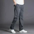 thumbnail image 4 of Pantalones para hombre, pantalones casuales holgados, rectos, con bolsillos anchos, estilo coreano, ropa de calle elegante, venta de tendencia, holgados, nuevos en poliéster, 4 of 5