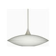 thumbnail image 3 of 1XT-6294RD-BR-Besa Lighting-Spazio-One Light Cord Pendant with Flat Canopy-8.75 Inches Wide by 2.5 Inches High-Bronze Finish-Red/Frost Glass, 3 of 3