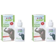 Nasal Spray, Natural Saline Nasal Spray For Kids With Xylitol, Daily Nasal Decongestant, Nose 0.75 Fl Oz (Pack Of 2)