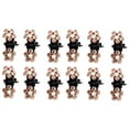 thumbnail image 1 of Pinzas con purpurina Mini pinzas con pedrería Pinzas antideslizantes para el cabello Pinzas metálicas para el cabello, 1 of 6