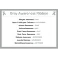 thumbnail image 5 of Bulk Gray Awareness Silicone Bracelets (500 Bracelets), 5 of 5