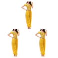 thumbnail image 2 of Sonducket Pantalones de danza del vientre indio, conjunto de disfraz con cordones en la espalda, traje Sexy para adultos, ropa de moda para Type2 NO2, 2 of 6