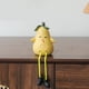 thumbnail image 4 of 2 piezas de adorno lateral de mesa, figura de fruta de dibujos animados, decoración artesanal de resina, linda decoración de gabinete de frutas, 4 of 5