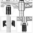 thumbnail image 4 of Estante de baño SONGMICS, estante de almacenamiento de 5 niveles plateado ULGR023S01, 4 of 8