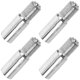 thumbnail image 5 of unbranded 4Ud Adaptadores Metálicos Extensores Para Válvula De Neumáticos Uso Plata, 5 of 8