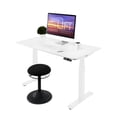 thumbnail image 4 of Seville Classics AIRLIFT S3 Electric Height-Adjustable Standing Desk with Ergo Table Top with Beveled Bottom Edges, 54" x 30", 4 of 14